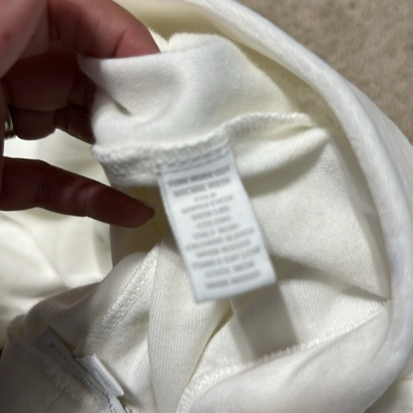 Charter Club White Velvet Like Pull On Pants XL NWT Waist - Picture 4 of 4